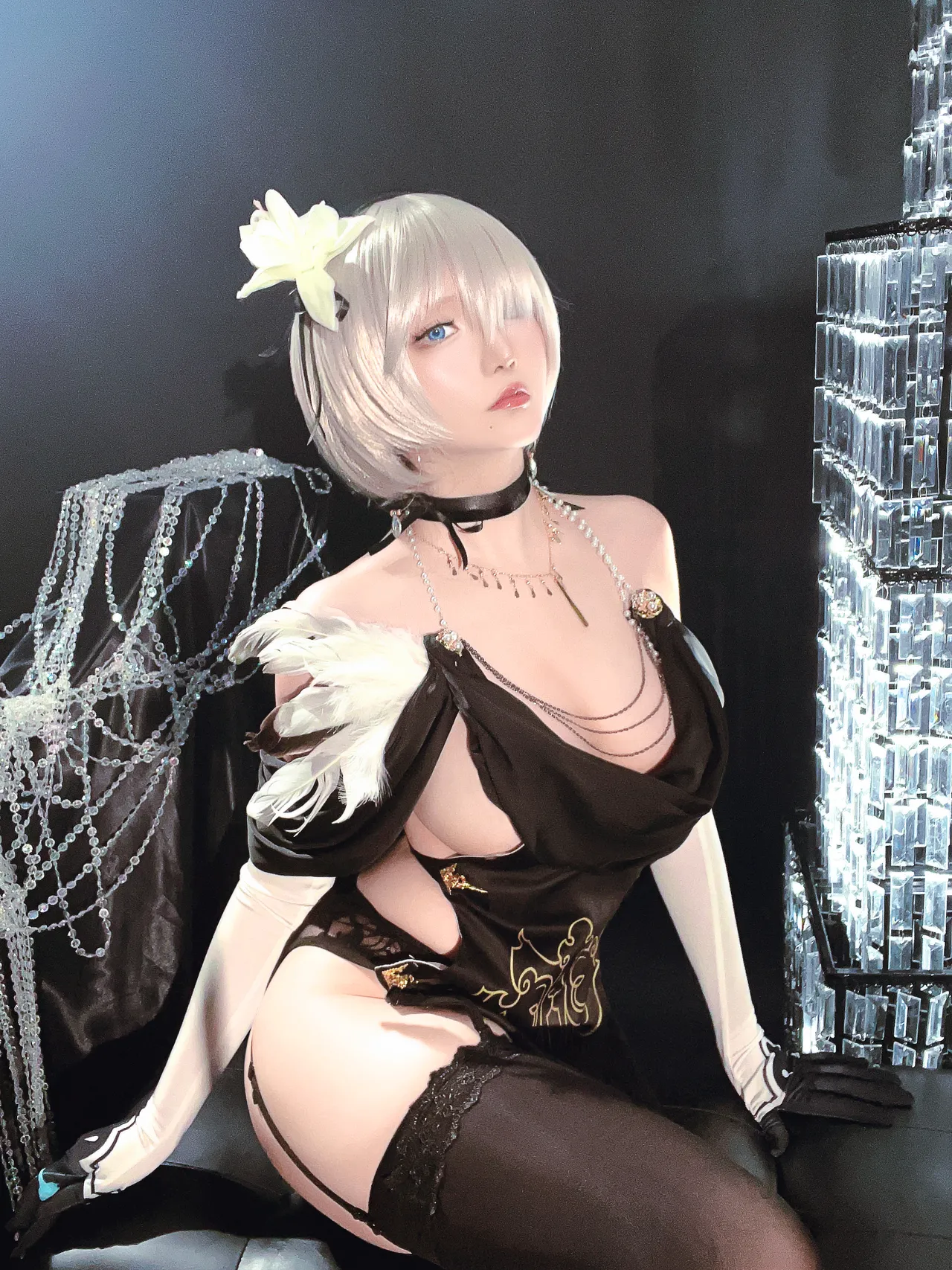 星之迟迟 - 2023年9月计划C 尼尔-2B同人礼服-erohere4.webp